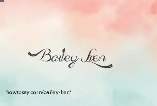 Bailey Lien