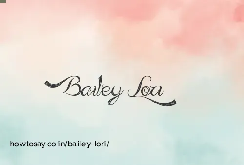 Bailey Lori