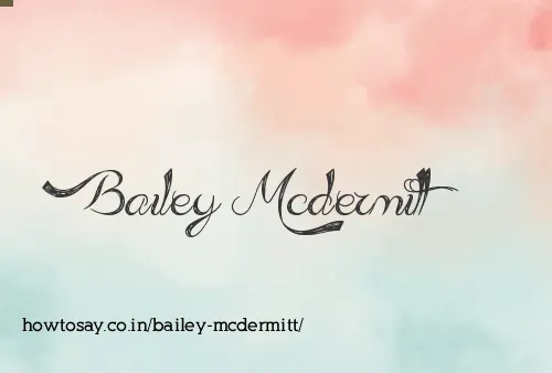 Bailey Mcdermitt