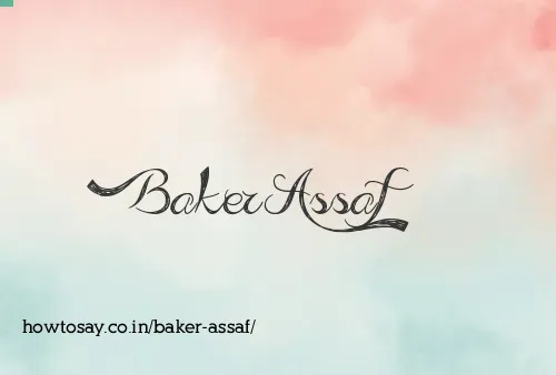 Baker Assaf