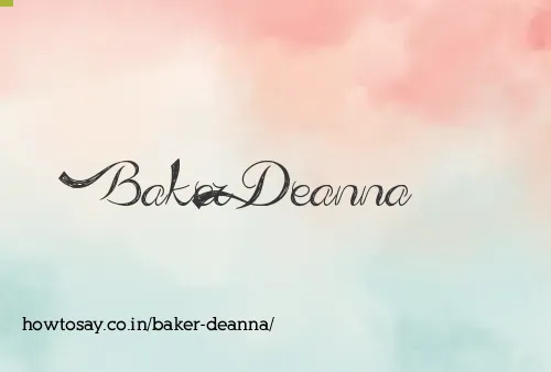 Baker Deanna