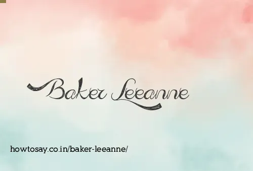 Baker Leeanne