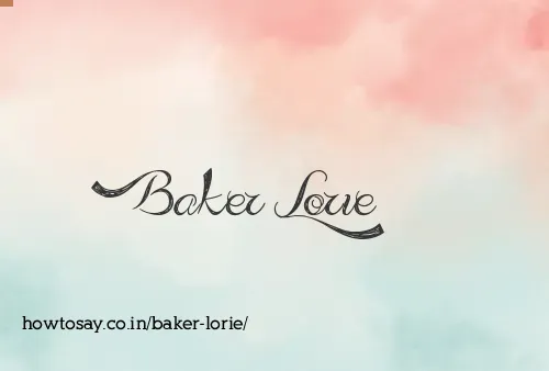 Baker Lorie