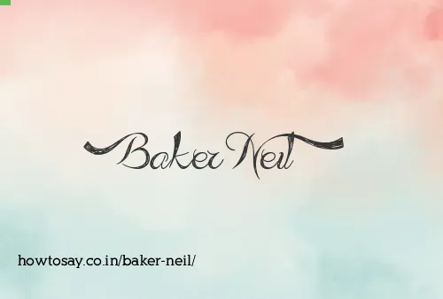 Baker Neil