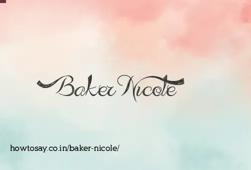 Baker Nicole