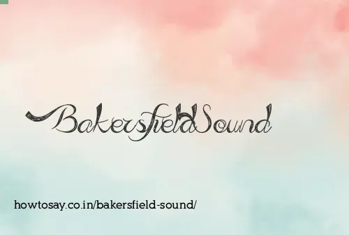 Bakersfield Sound