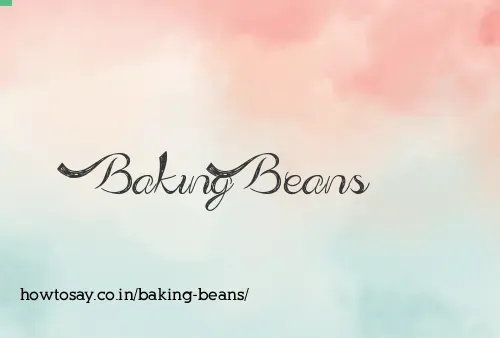 Baking Beans
