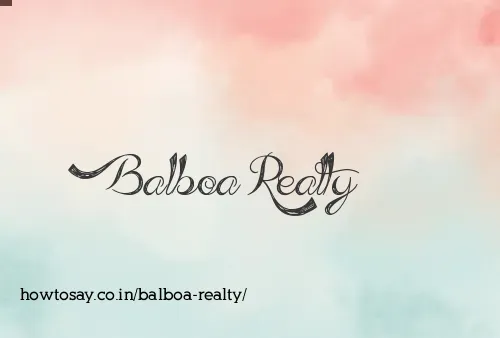 Balboa Realty