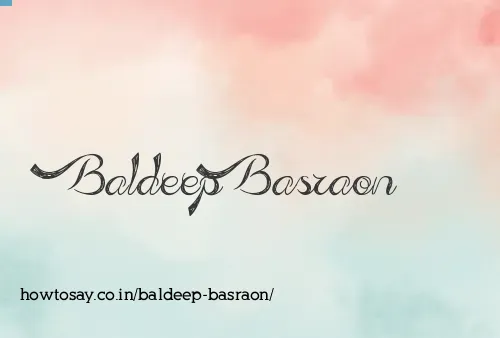 Baldeep Basraon