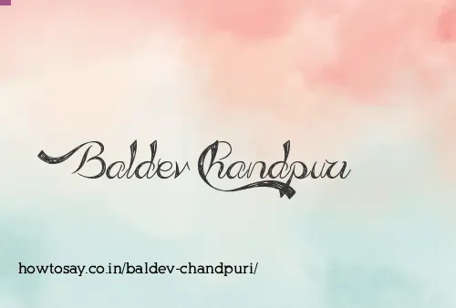 Baldev Chandpuri