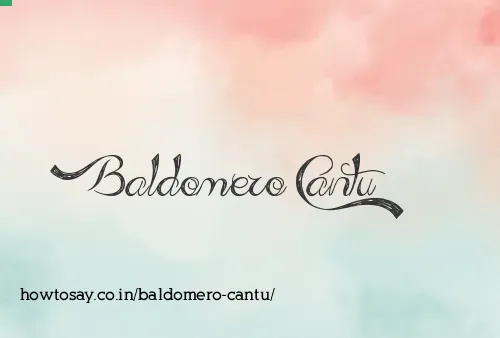 Baldomero Cantu