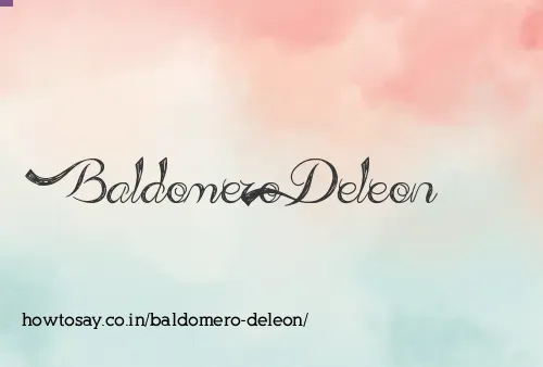 Baldomero Deleon