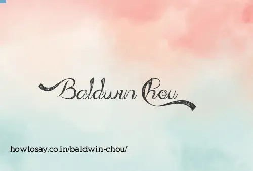 Baldwin Chou