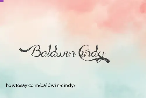 Baldwin Cindy