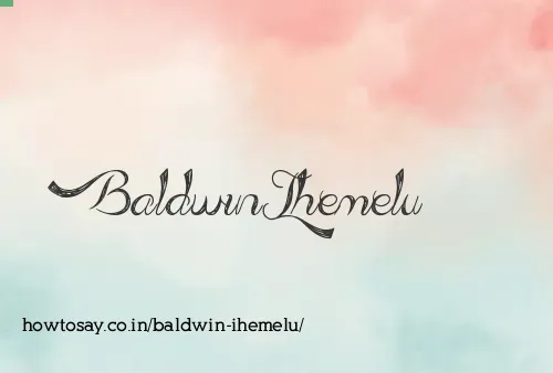 Baldwin Ihemelu