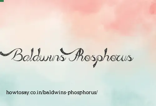 Baldwins Phosphorus