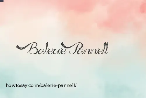 Balerie Pannell