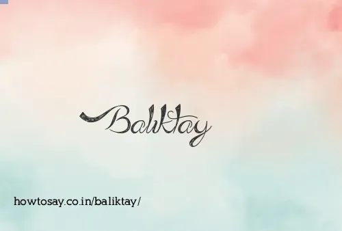 Baliktay