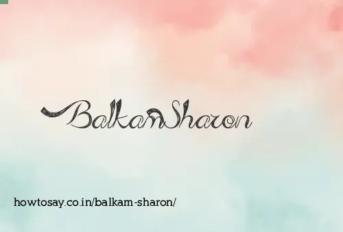 Balkam Sharon