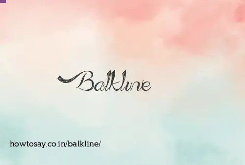 Balkline