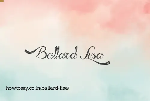 Ballard Lisa