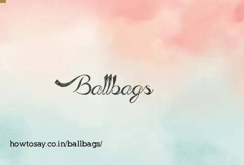 Ballbags