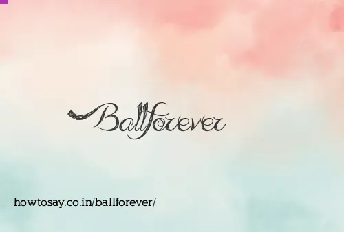 Ballforever