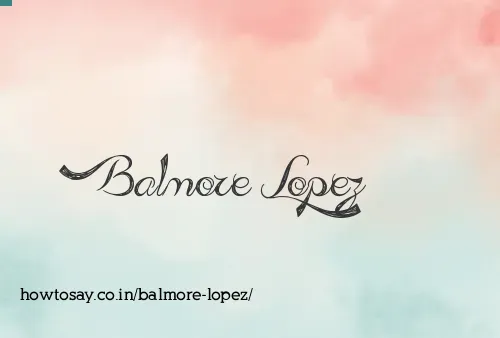 Balmore Lopez