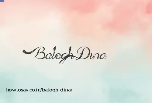 Balogh Dina