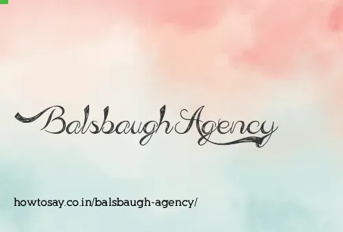 Balsbaugh Agency