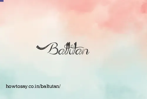 Baltutan