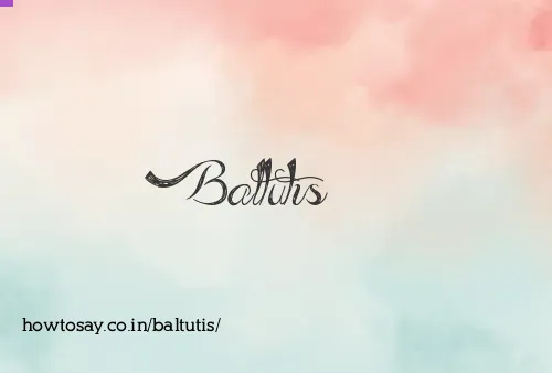 Baltutis