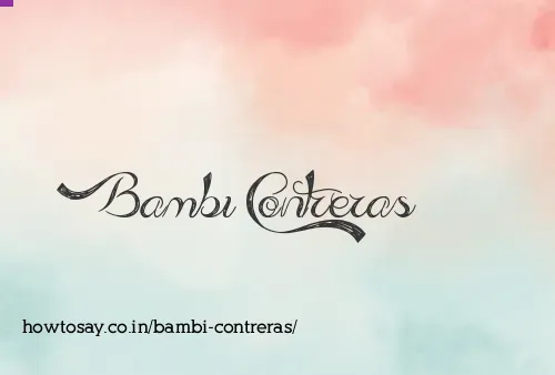 Bambi Contreras