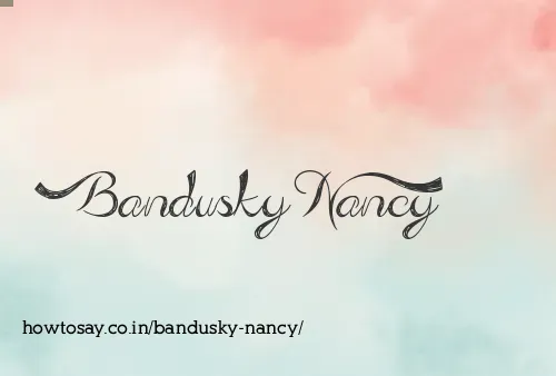 Bandusky Nancy
