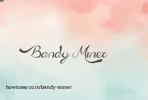 Bandy Miner