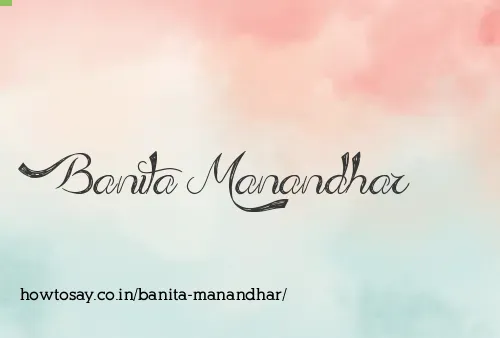 Banita Manandhar