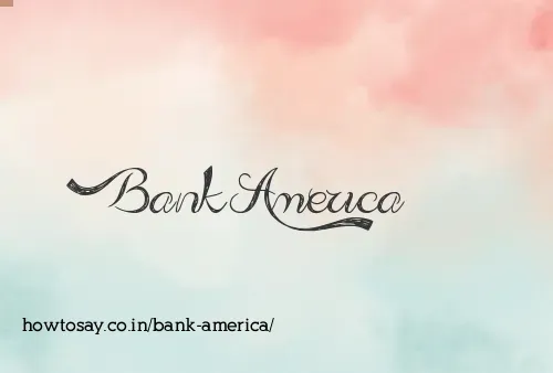 Bank America
