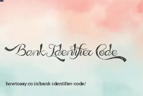 Bank Identifier Code