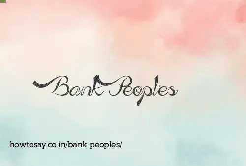 Bank Peoples