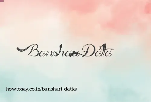 Banshari Datta