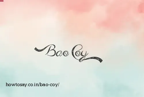 Bao Coy
