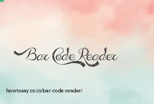 Bar Code Reader