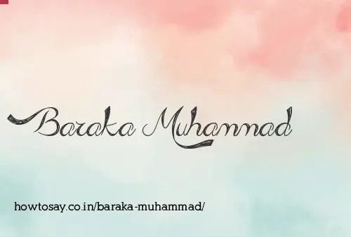 Baraka Muhammad