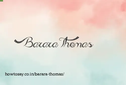 Barara Thomas