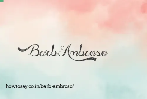Barb Ambroso
