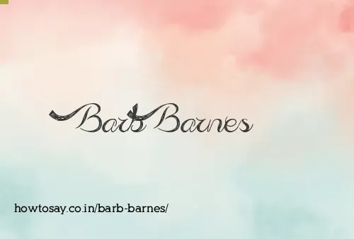 Barb Barnes