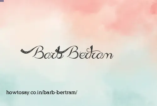 Barb Bertram