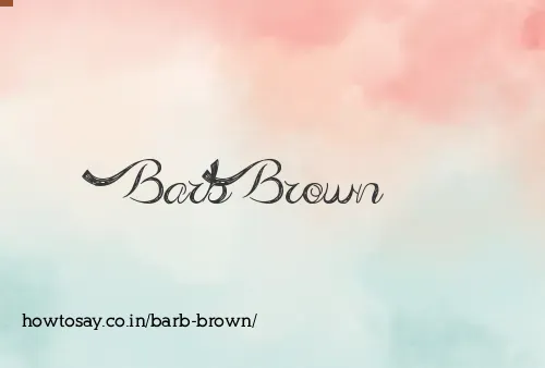 Barb Brown