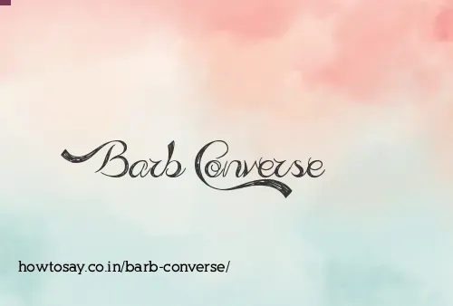 Barb Converse
