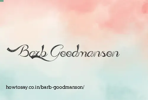 Barb Goodmanson